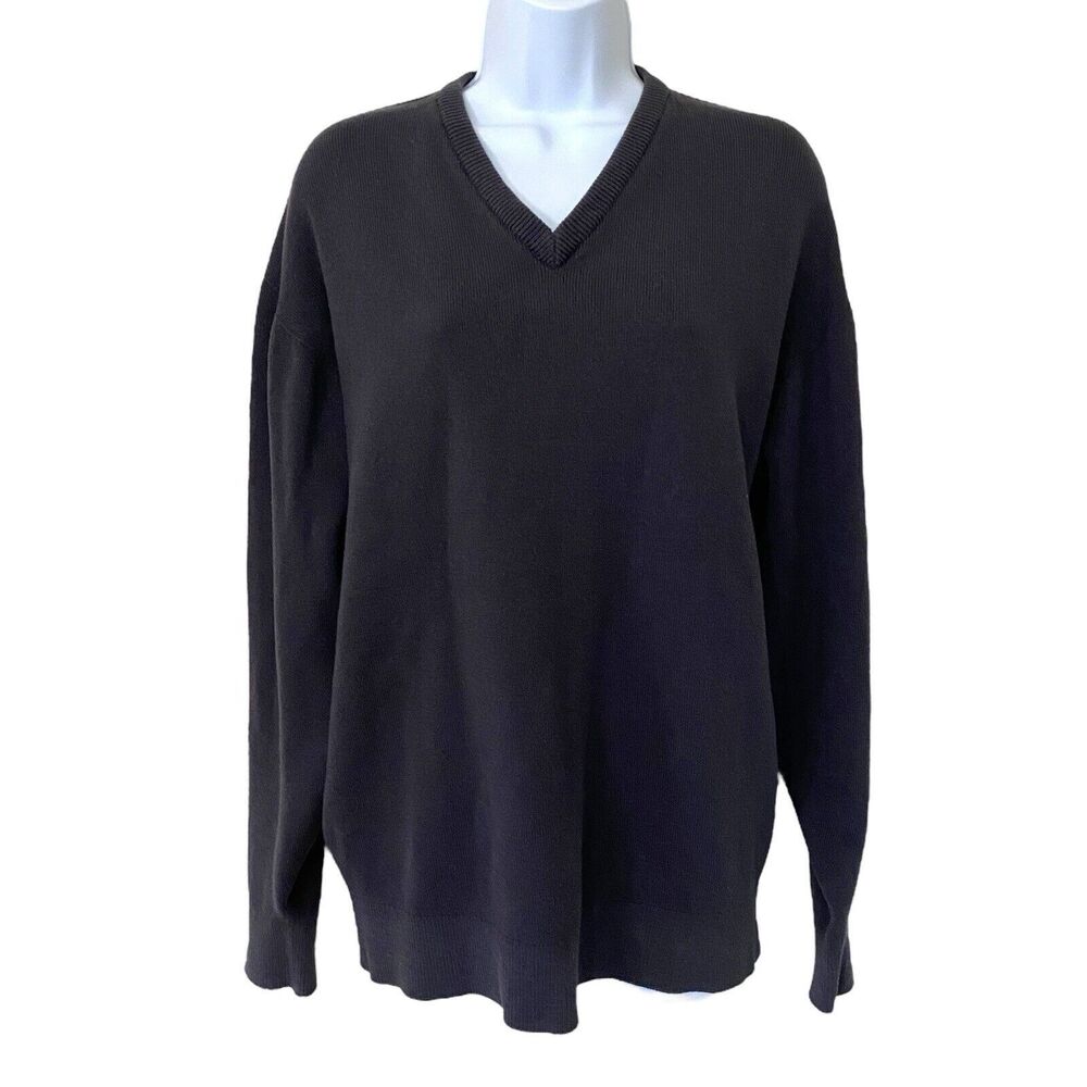 Glenbrae Spiral Sweater Size XL Merino Wool Blend Jumper Embroidered Logo *READ*